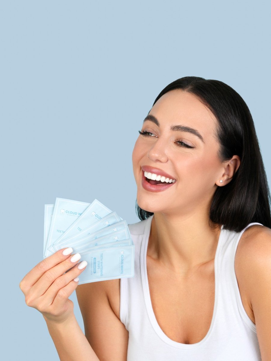 PAP+ Whitening strips & V34 color corrector serum - Combi Pack